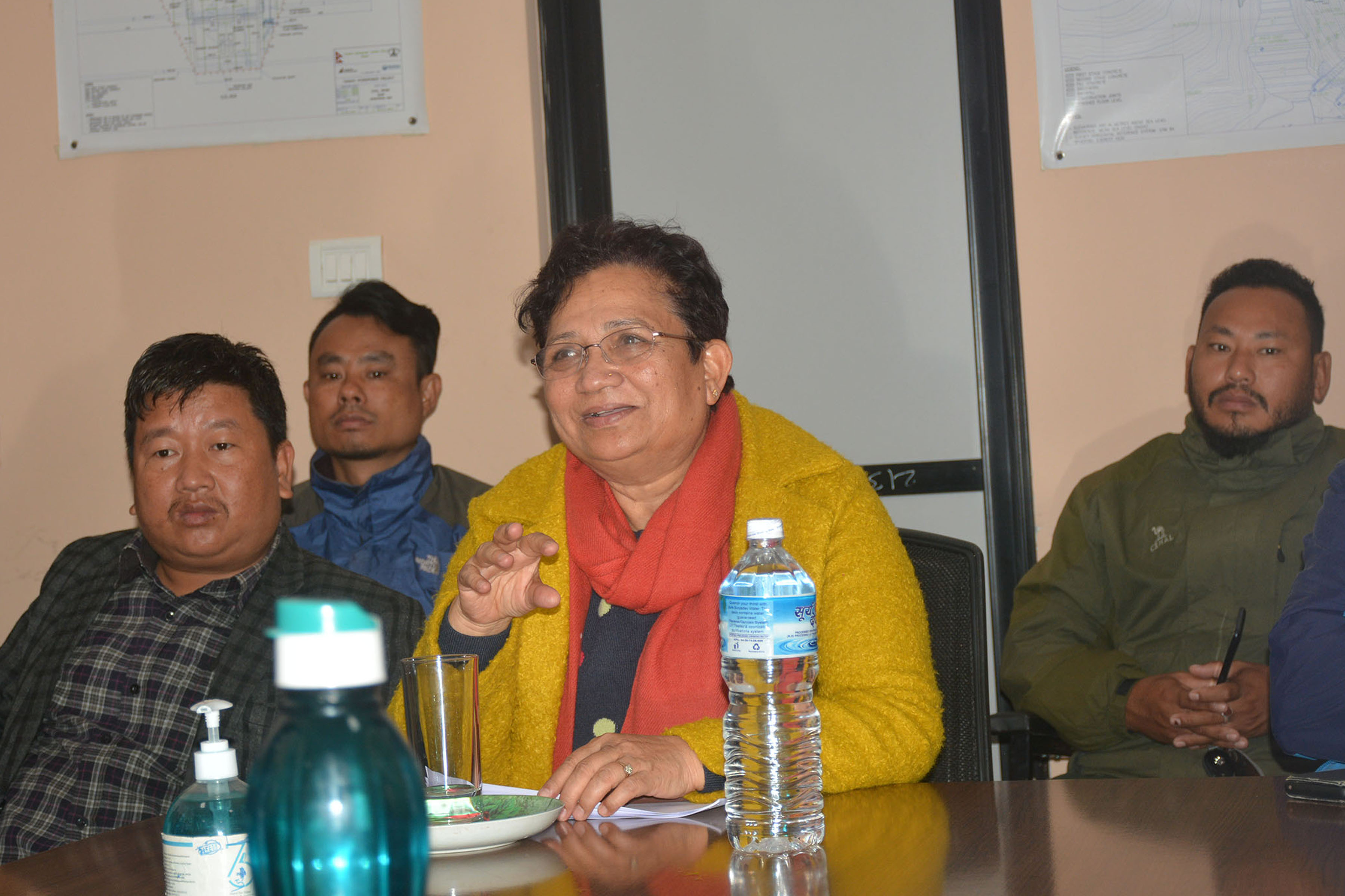 तनहुँ जलविद्युत आयोजना कार्यक्रममा मन्त्री भुसाल