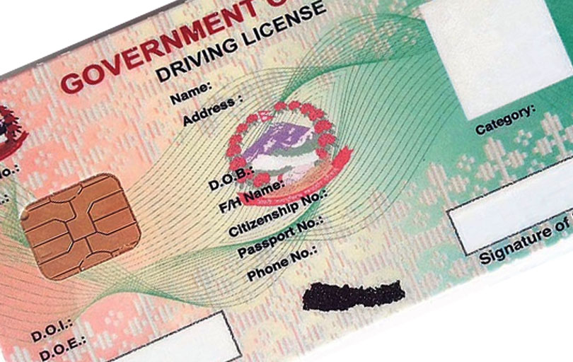 डेढ बर्षदेखि रोकियको स्मार्ट लाइसेन्स छपाई आजदेखि  सुरु 